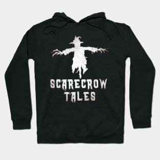 Scarecrow Tales Podcast Logo On Dark Hoodie